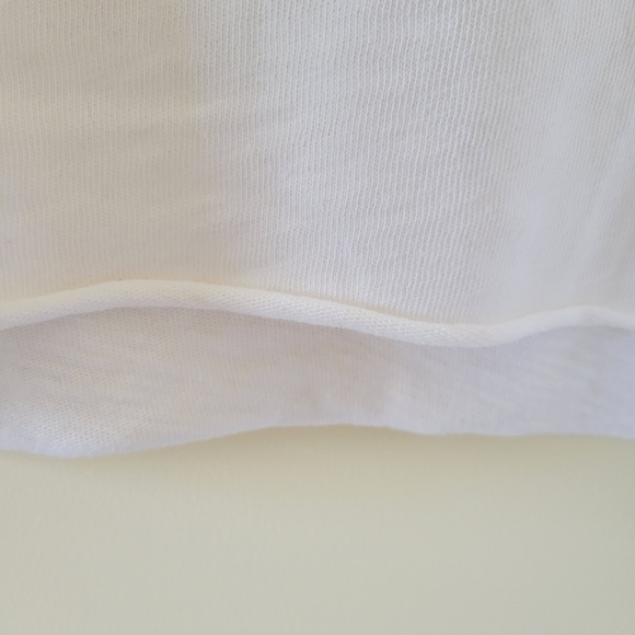 Abercrombie & Fitch cream athletic style lightweight sweater - Picture 4 of 6